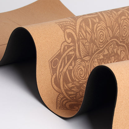 7 Chakra Cork Yoga Mat