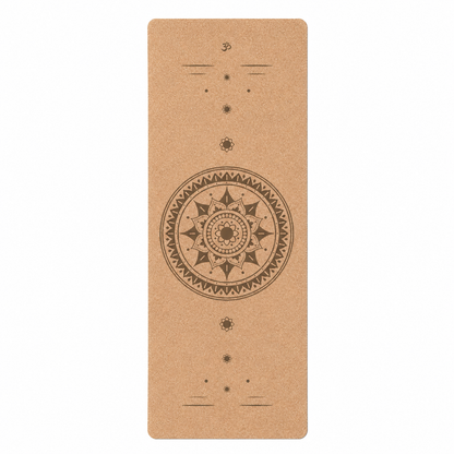 Mandala Cork Yoga Mat